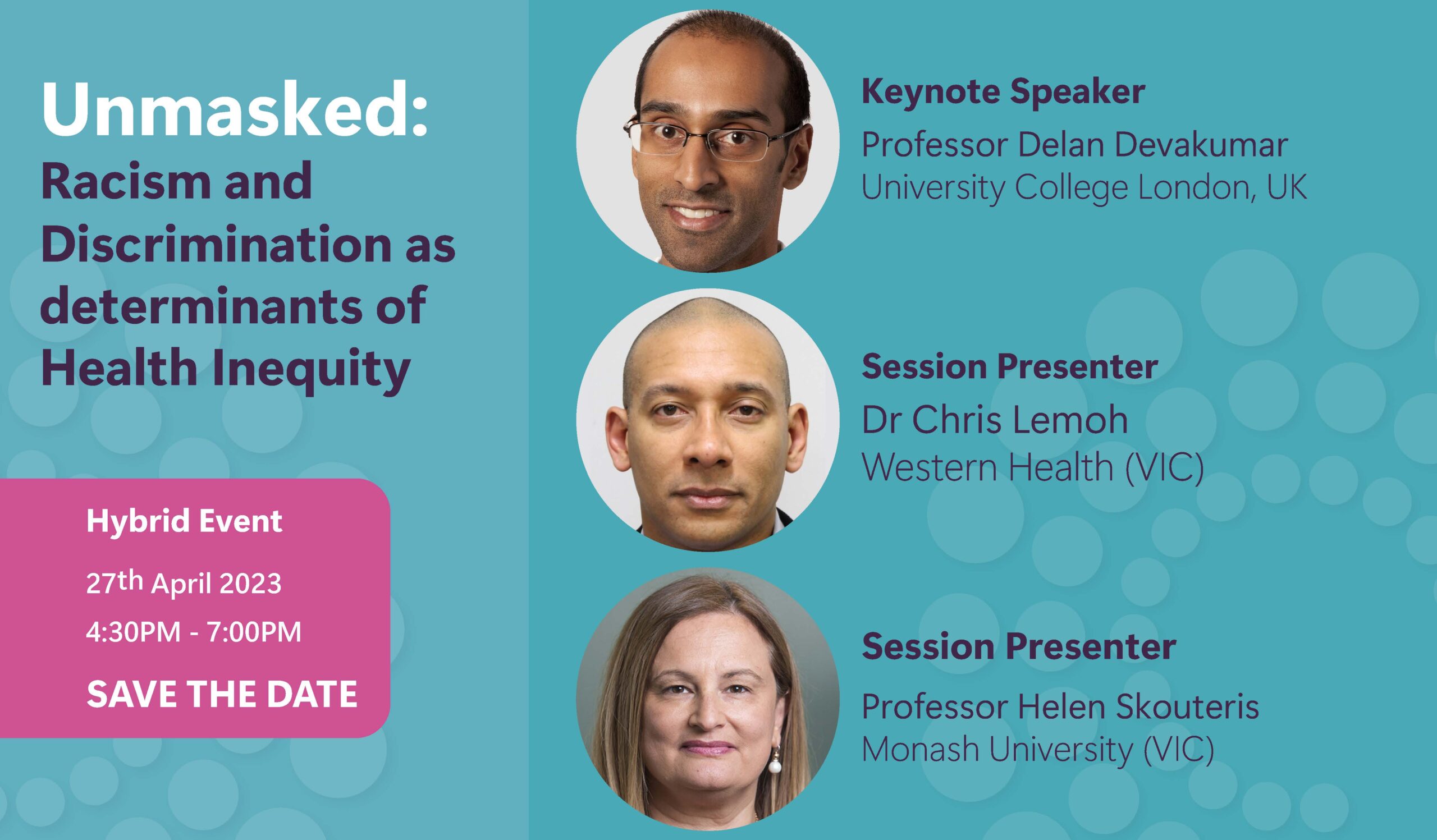 Unmasked: Racism and Discrimination as Determinants of Health Inequity